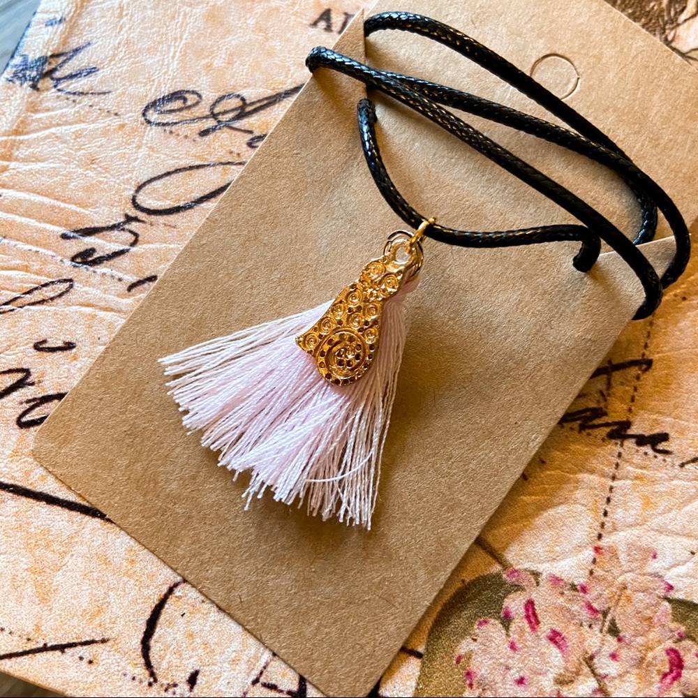 Cat Tassel Boutique Necklace